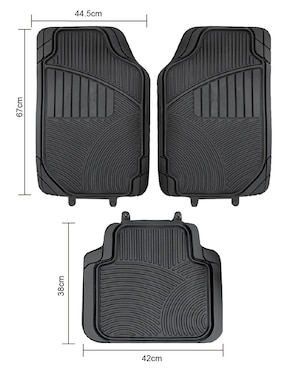 Juego de tapetes para auto Heuman Brand de PVC