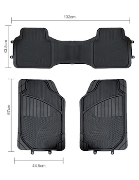 Juego de tapetes para auto Heuman Brand de PVC