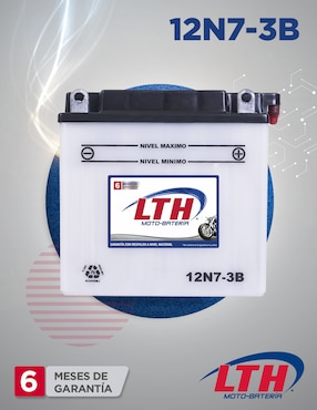 Moto batería LTH 12N7-3B