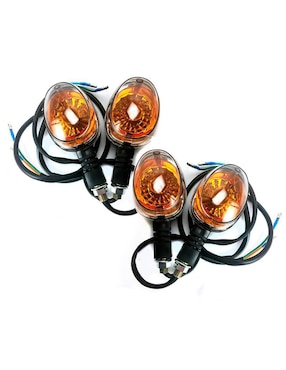 Direccionales delantera y trasera Roda para moto Italika Ft 150 GT 11-13 12 V