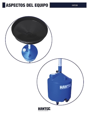Colector de aceite Hantec