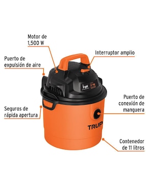 Aspiradora Truper asp-03 11 litros