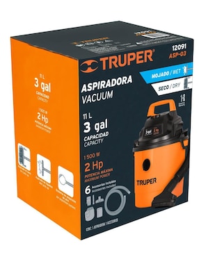 Aspiradora Truper asp-03 11 litros