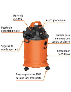 Aspiradora Truper asp-04 4 litros