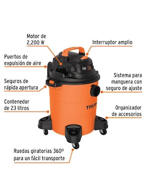 Aspiradora Truper asp-06 6 litros