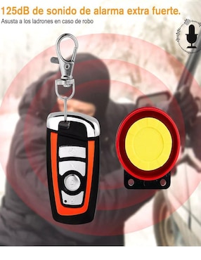 Set alarmas de moto