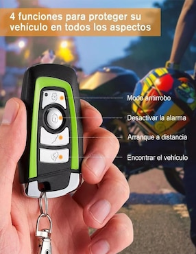 Set alarmas de moto