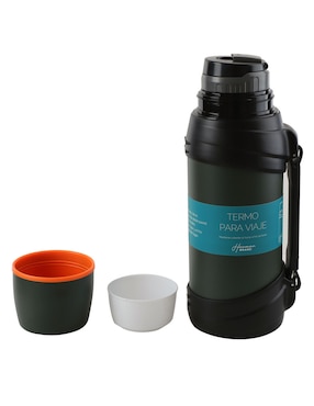 Termo Heuman Brand De Acero Inoxidable Con Tapa Doble Rosca 2 L