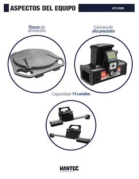 Alineadora CCD Hantec