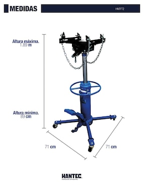 Desmontadora hidráulica trans Hantec