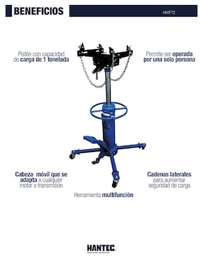 Desmontadora hidráulica trans Hantec