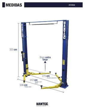 Rampa para autos Hantec