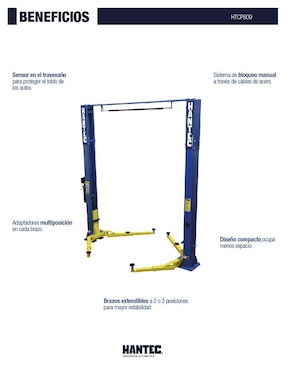 Rampa para autos Hantec