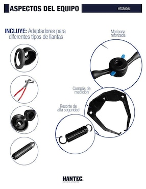 Balanceadora de llantas Hantec