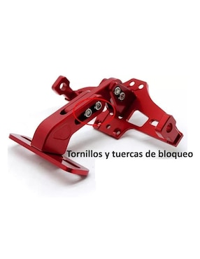 Portaplacas metálico