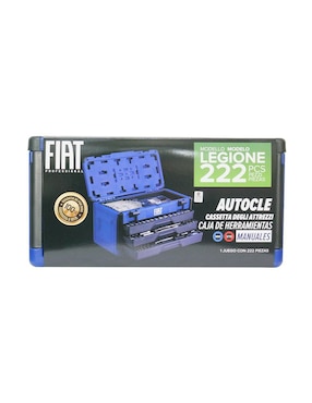 Caja de herramientas Fiat Professional 4 compartimentos