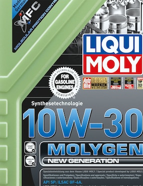 Aceite sintético Liqui Moly para automóvil 10W-30 1 L