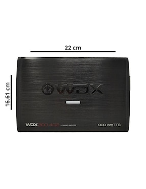 Amplificador para auto Db Drive WDX3004G2 de 14.4 V