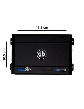 Amplificador para auto Db Drive NEOM4 de 14.4 V
