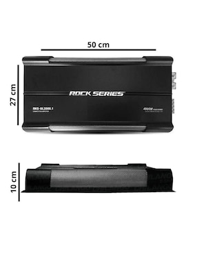Amplificador para auto Rock Series RKSUL20001 de 5 V