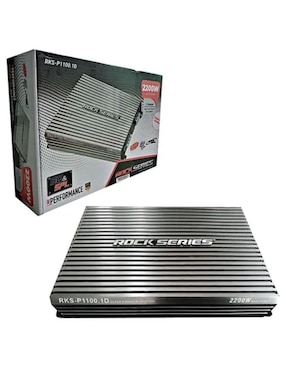 Amplificador para auto Rock Series RKSP11001D de 8 V