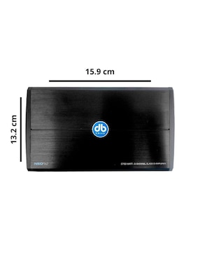 Amplificador para auto Db Drive NEO5V2 de 14.4 V
