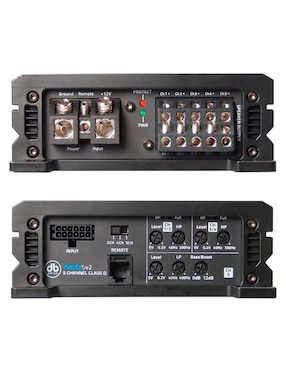 Amplificador para auto Db Drive NEO5V2 de 14.4 V