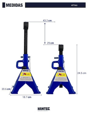 Torres para auto Hantec