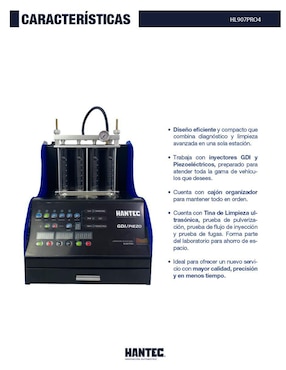 Laboratorio de inyecciones Hantec