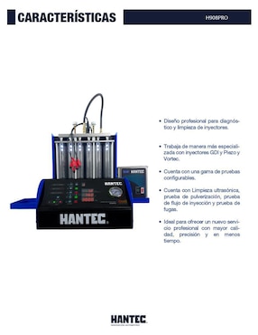 Laboratorio de inyecciones Hantec