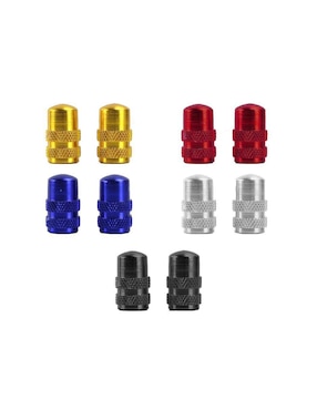 Set 20 tapones válvula para moto Roda