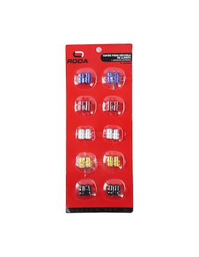 Set 20 tapones válvula para moto Roda