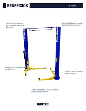 Rampa para autos Hantec