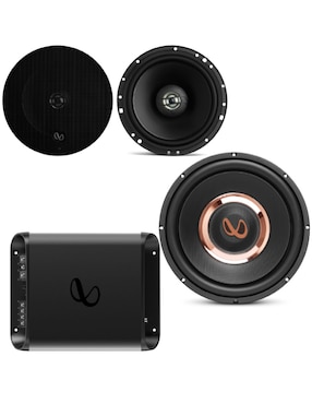 Amplificador para auto Infinity ALPR-1292 de 12 V