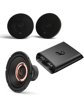 Amplificador para auto Infinity ALPR-1292 de 12 V