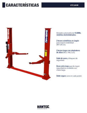 Rampa para autos Hantec