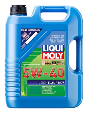 Aceite Sintético Liqui Moly Para Automóvil 5w-40 5 L