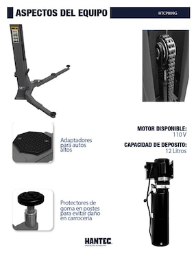 Rampa para autos Hantec