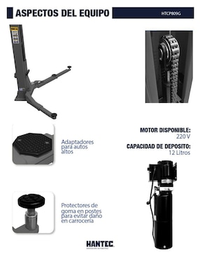 Rampa para autos Hantec