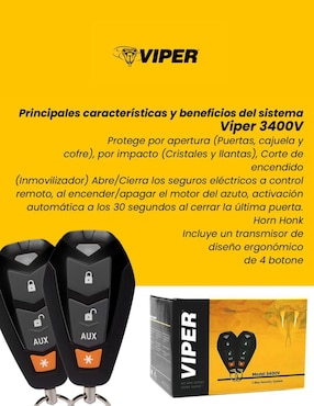 Alarma auto Viper