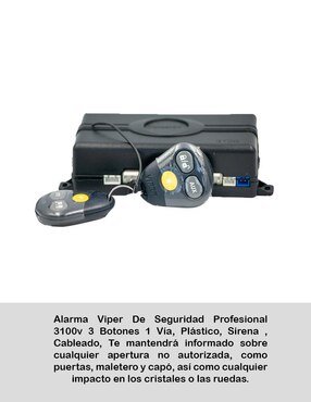 Alarma Auto Viper