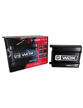 Amplificador Para Auto DB Drive WDX100.4 De 14.4 V