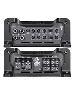 Amplificador para auto Db Drive WDX100.4 de 14.4 V
