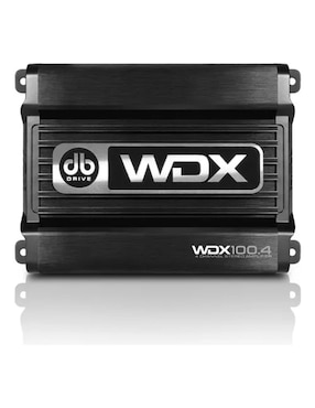 Amplificador para auto Db Drive WDX100.4 de 14.4 V