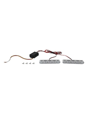 Luz porta placa para motocicleta Roda