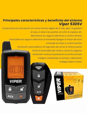 Alarma auto Viper