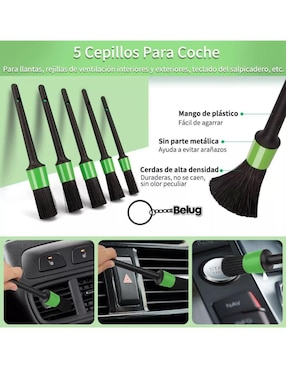 Set cepillo de lavado de cerdas sintéticas de alta calidad