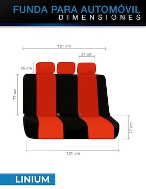 Cubre asientos Linium