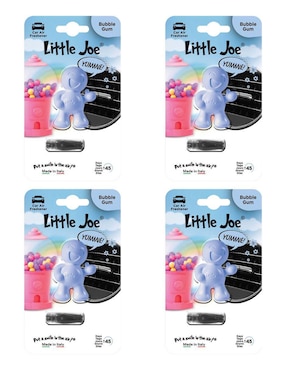 Little Joe Aromatizante Para Auto Eliminador De Olores De Aroma Chicle