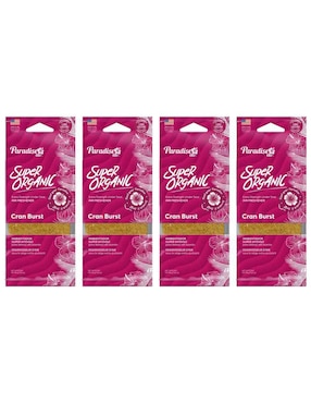 Set Aromatizante Paradise Air Para Auto Super Organic Eliminador De Olores De Aroma Explosión De Grúa